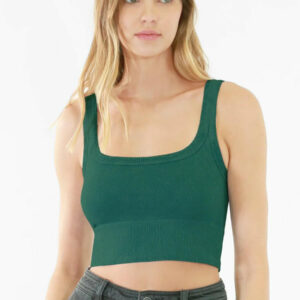 Vintage Chevron Crop Top